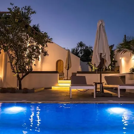 Casacarma I, Privater Pool, Boho-design, Tradition Villa Lachania (Rhodes)