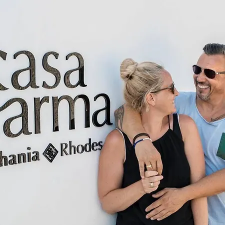 Casacarma I, Privater Pool, Boho-design, Tradition Villa Lachania